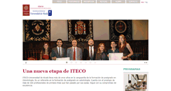 Desktop Screenshot of iteco-uah.org